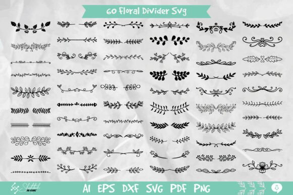 60 Floral Divider Svg Leaf Border Png Review for Real Projects