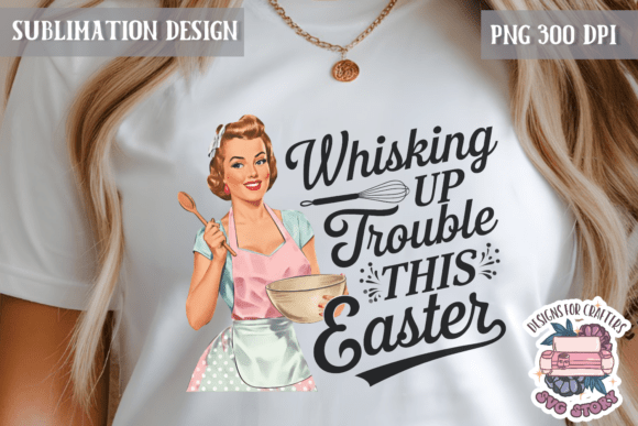 Easter Pinup Retro Girl Sarcastic PNG Review for Real Embroidery Projects