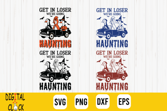 Get in Loser Halloween Spooky Goose SVG Review