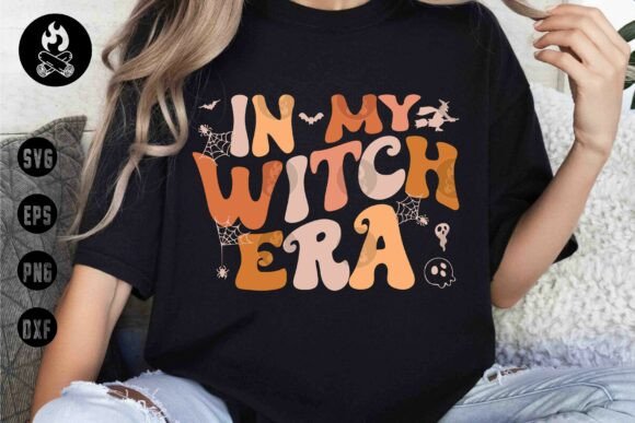 In My Witch Era SVG: A Retro Halloween Embroidery Design for Real Projects