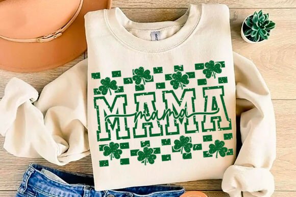 Mama St Patrick’s Day Retro Shamrock Review