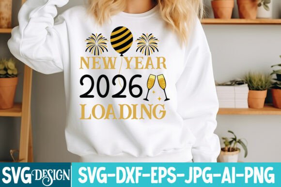 New Year 2026 Loading SVG Design Review