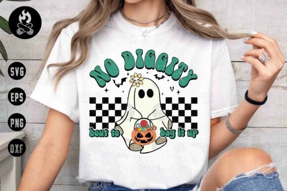 No Diggity GhostCandy SVG,Trick or Treat