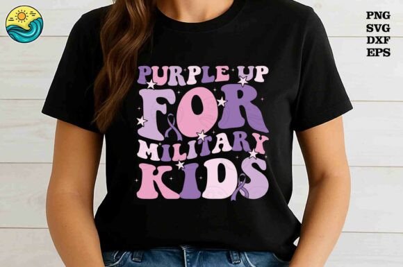 Purple Up Military Kids SVG Review: A Thoughtful Design for Uplifting Projects