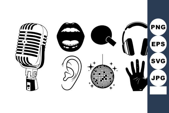 Retro Mic & Headphones Embroidery Review