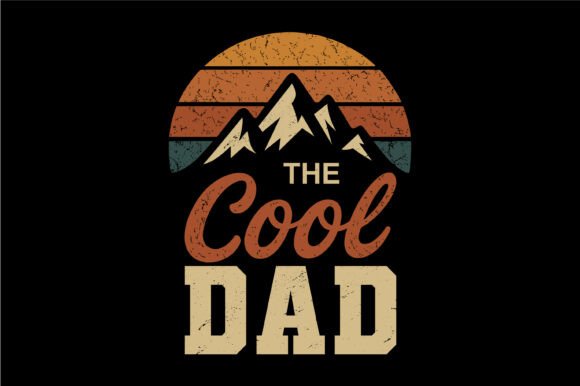 Retro Mountain Cool Dad Graphic Review