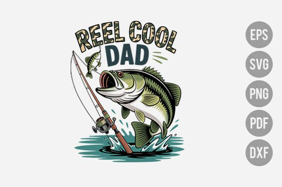 Retro Reel Cool Dad Png Review: A Timeless Embroidery Design