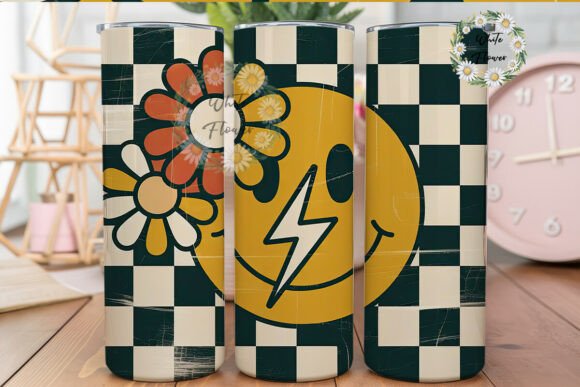 Retro Smiley Face 20oz Tumbler Wrap Review