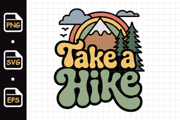 Retro Take a Hike Mountain and Nature Embroidery Design Review