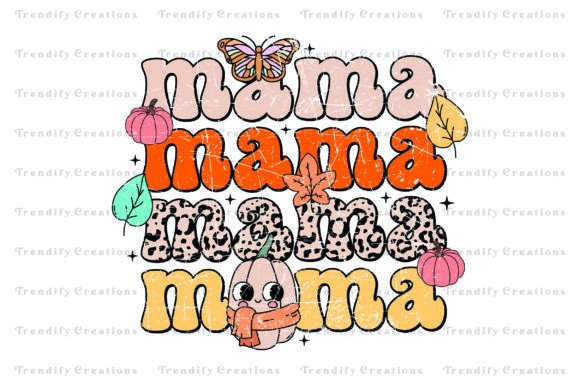 Reviewing the Retro Fall Mama PNG for Embroidery Projects