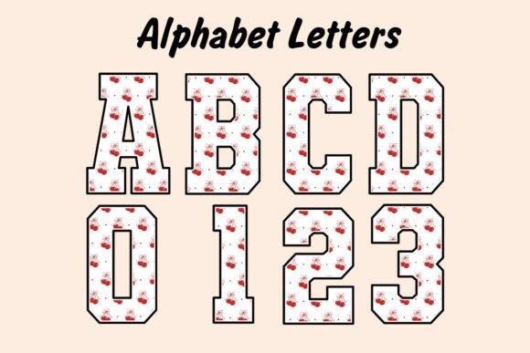Trendy Retro PNG Cherry Alphabet Png Review